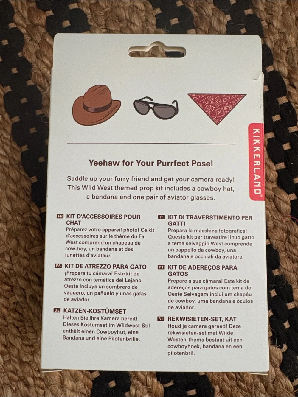 Cowboy Hat & Accessories for Cats, Small Pets